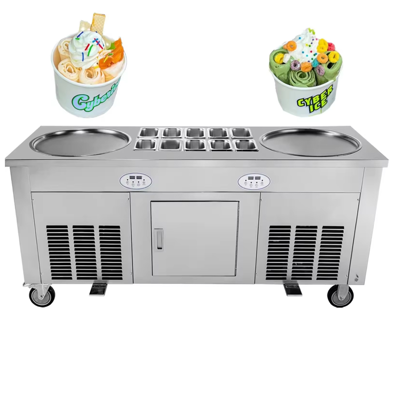 Frozen Yogurt Machine Commercial - Thai Deep Fried Frozen Yogurt Machine