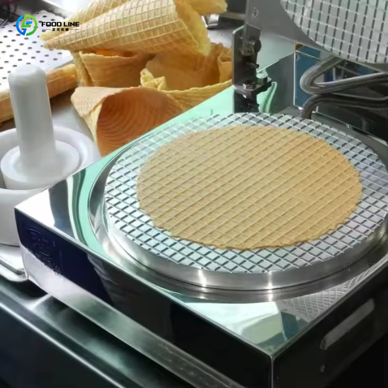 Ice Cream Cone Maker Commercial - FL Electric Waffle Cone Maker Commercial