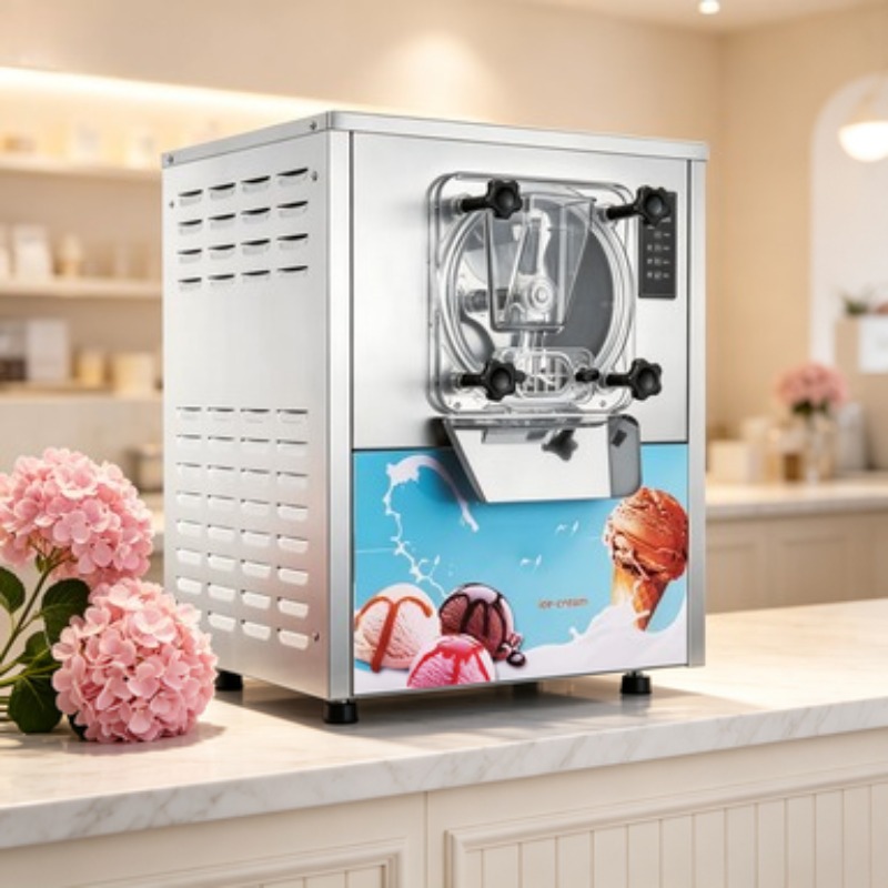 Soft Serve Ice Cream Machine 3 Flavor - Professional Soft Serve Maker Commercial Ice