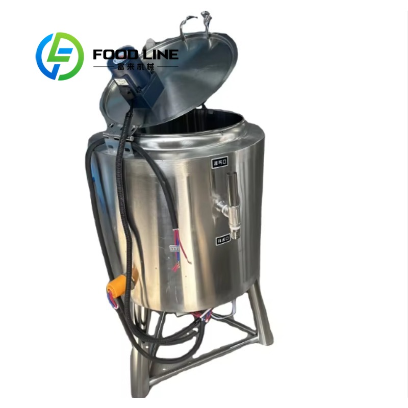 Ice Cream Pasteurizer Machine - Customized 50L - 1000L Temperature Control