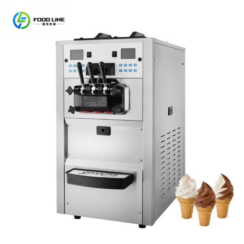 Frozen Yogurt Machine Commercial - Twin Flavor Table Top Commercial Soft
