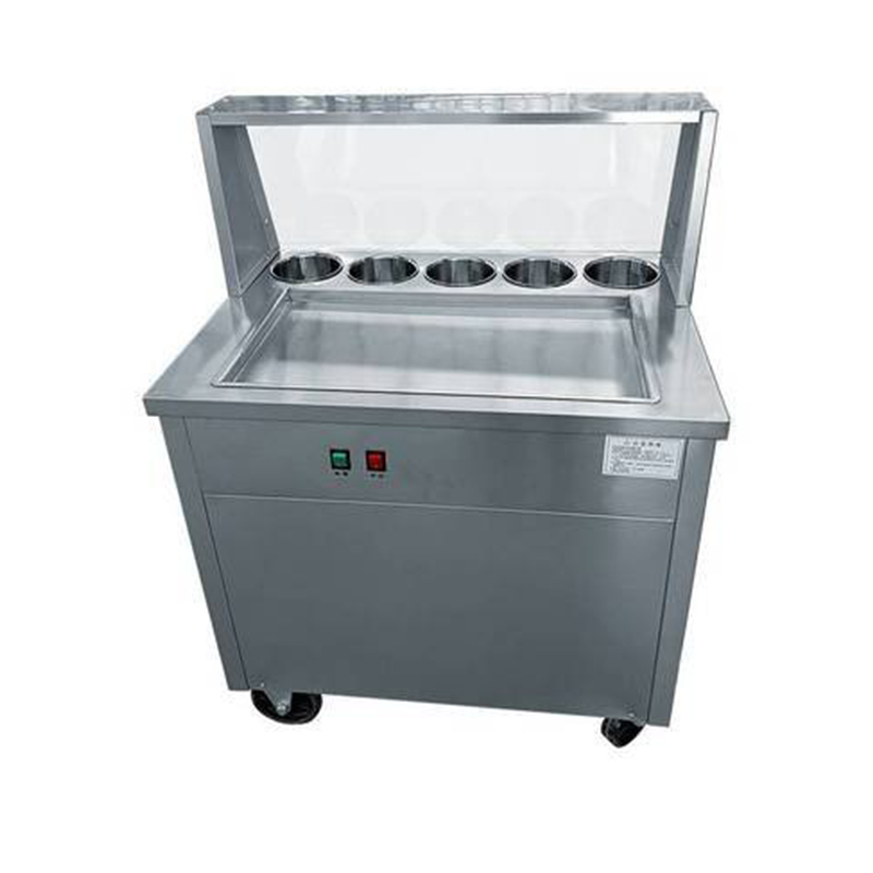 Rolled Ice Cream Machine Fried Plate - Single Pot Thick Cut Yogurt Machine