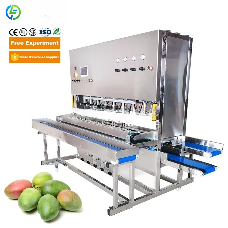 Ice Cream Pasteurizer Machine - Customized Automatic 16 Heads Mango Peeling