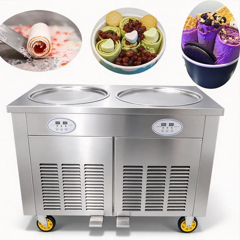 Frozen Yogurt Machine Commercial - Commercial Frozen Yogurt Fryer, Fried Ice