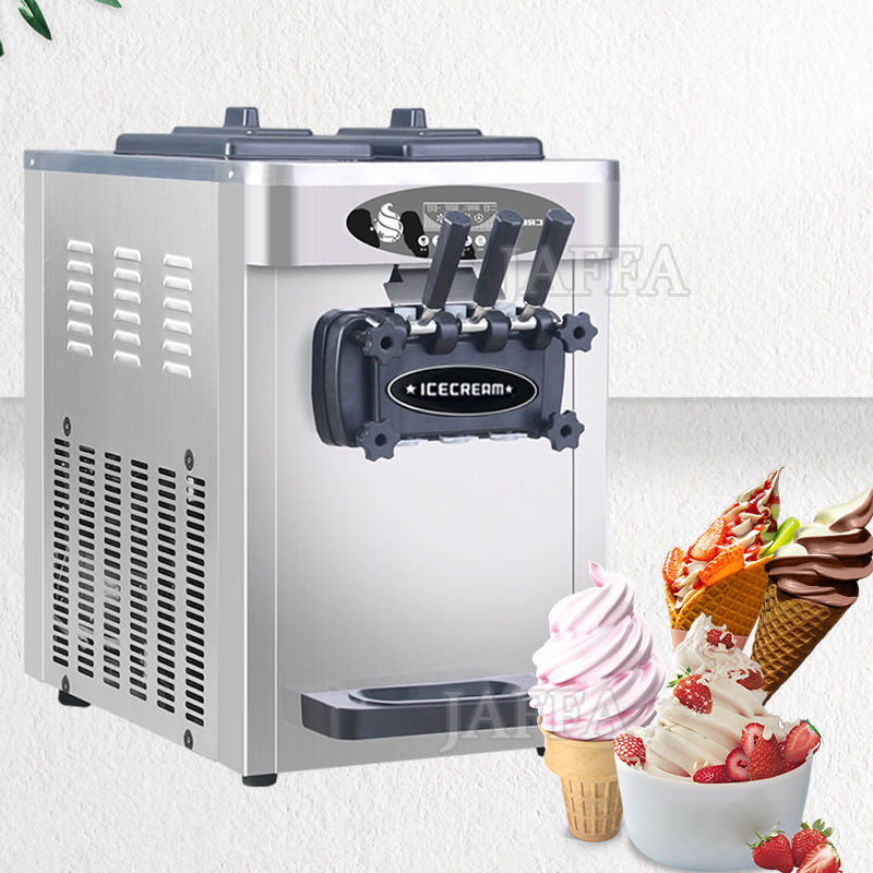 Commercial Ice Cream Machine Countertop - Commercial Soft Ice Cream Maker Single-Flavor