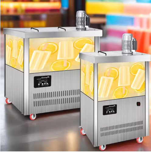 Commercial Popsicle Mold Maker Machine - New Commercial Dual-mold Popsicle Machine Fruit