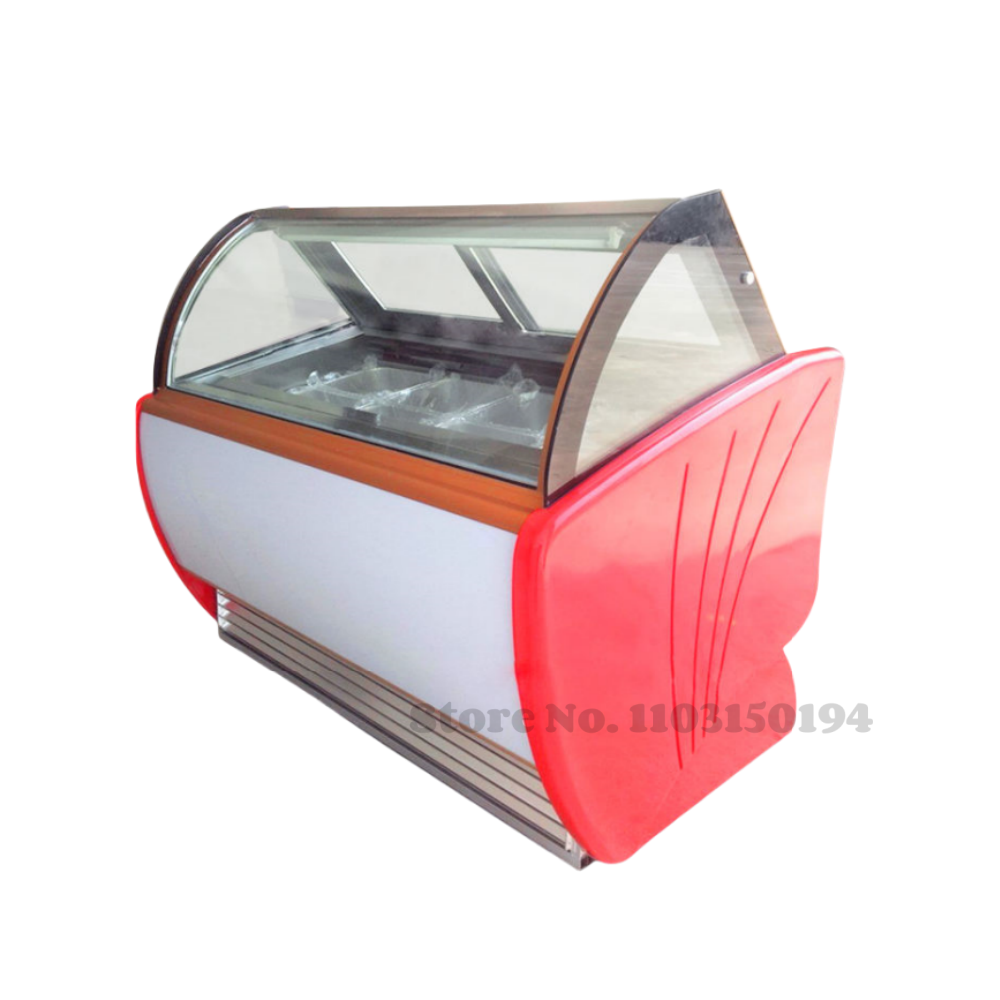 10 12 16 18 Trays Commercial R - Commercial Ice Cream Machine Countertop 评论和价格