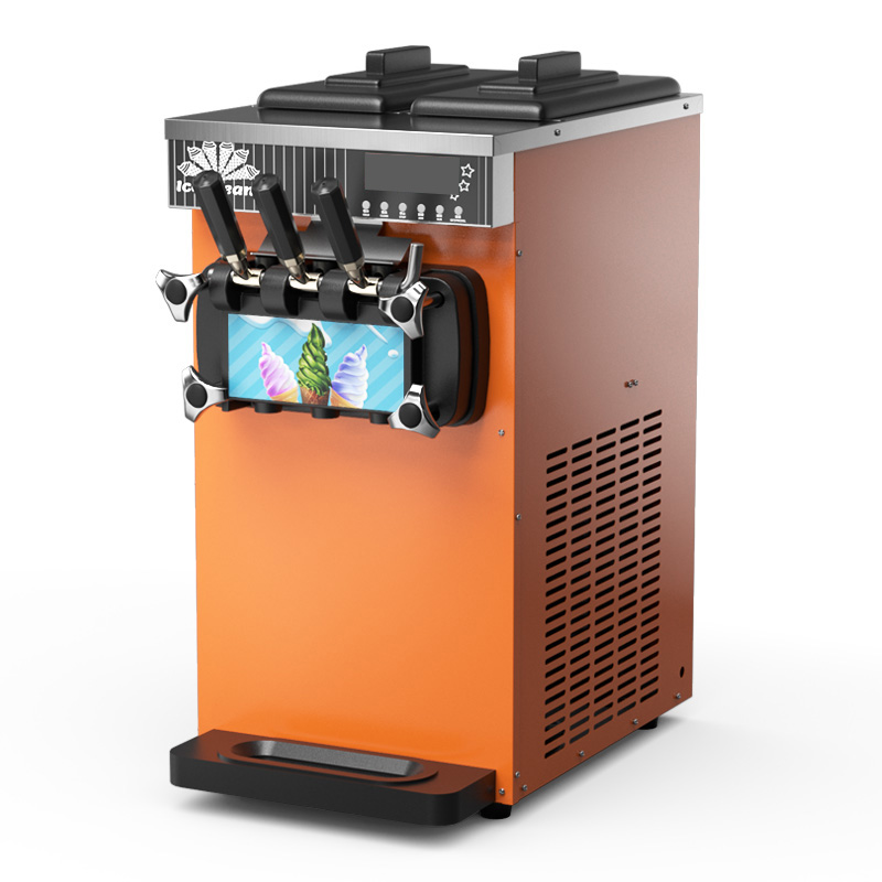 Commercial 3 Flavors Soft Serv - Commercial Ice Cream Machine Countertop 评论和价格