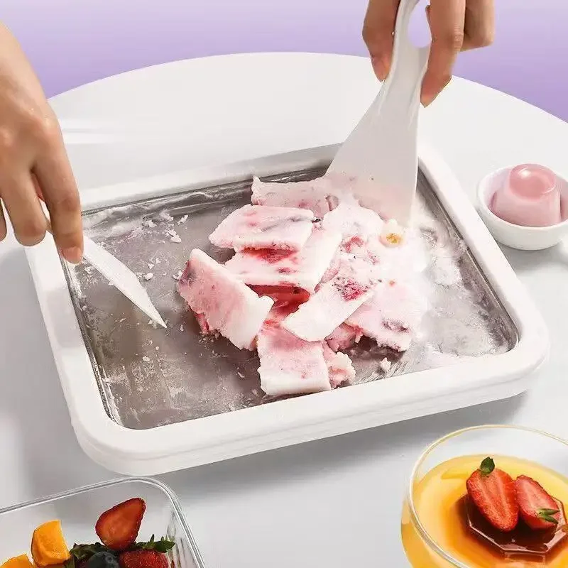 Multifunctional Rolled Ice Cre - Frozen Yogurt Machine Commercial 评论和价格