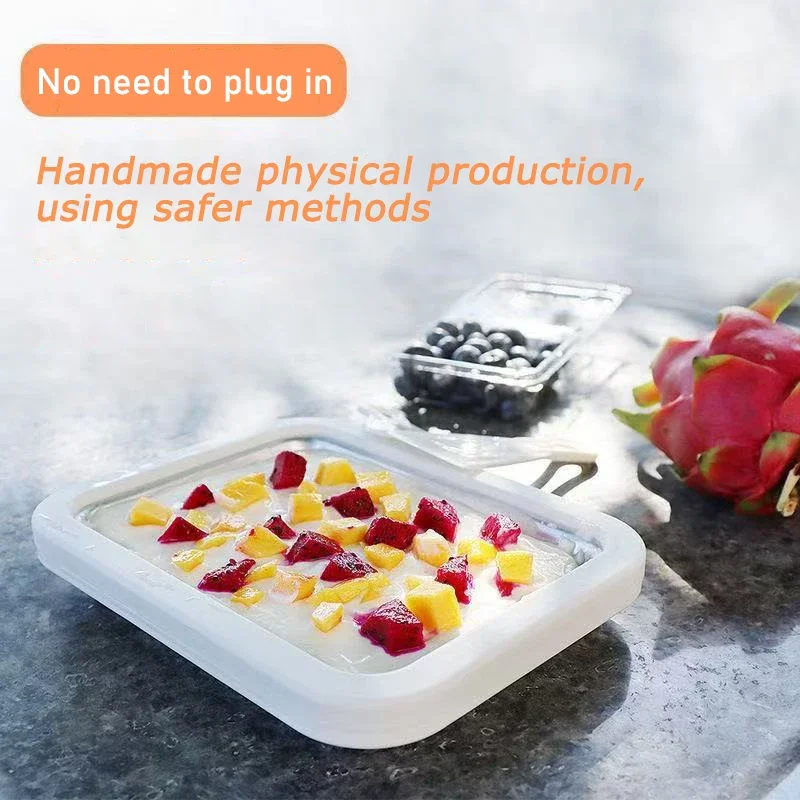 Multifunctional Rolled Ice Cre - Frozen Yogurt Machine Commercial 评论和价格