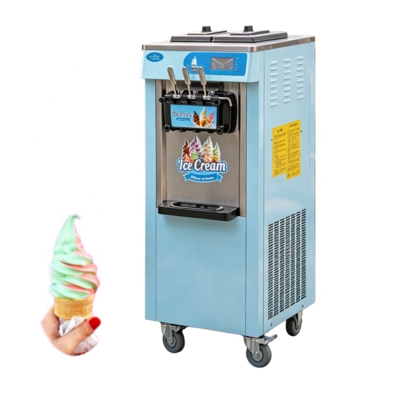 3 Flavor Soft Serve Ice Cream  - Soft Serve Ice Cream Machine 3 Flavor 评论和价格