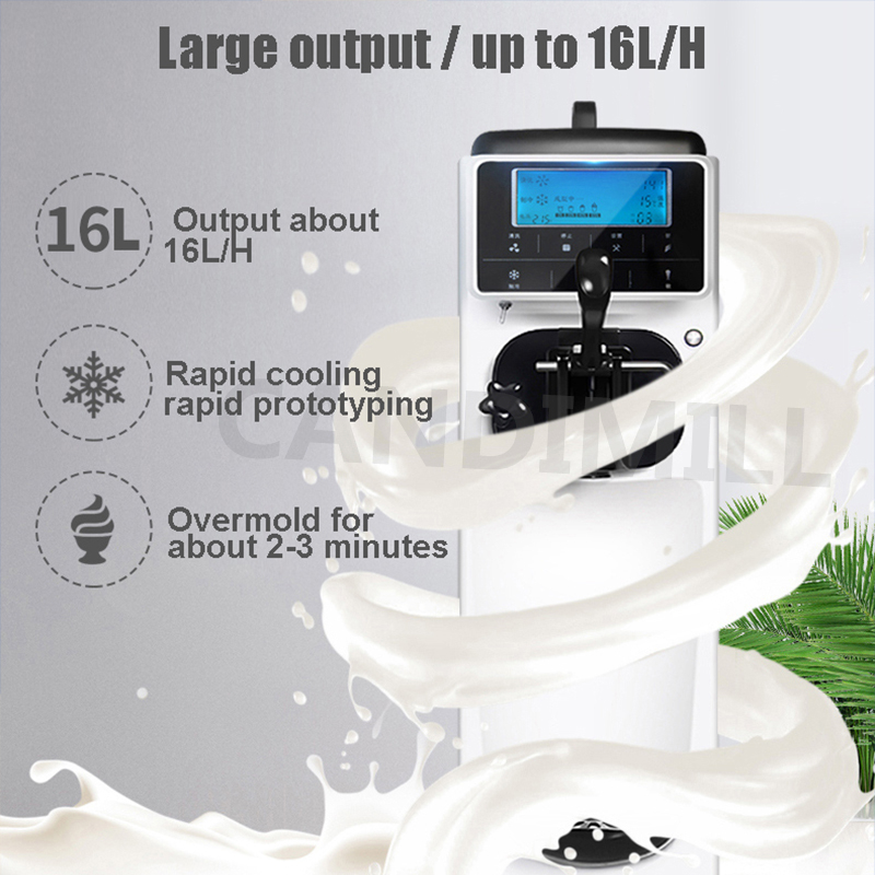 Commercial Automatic Sundae Ic - Commercial Ice Cream Machine Countertop 评论和价格