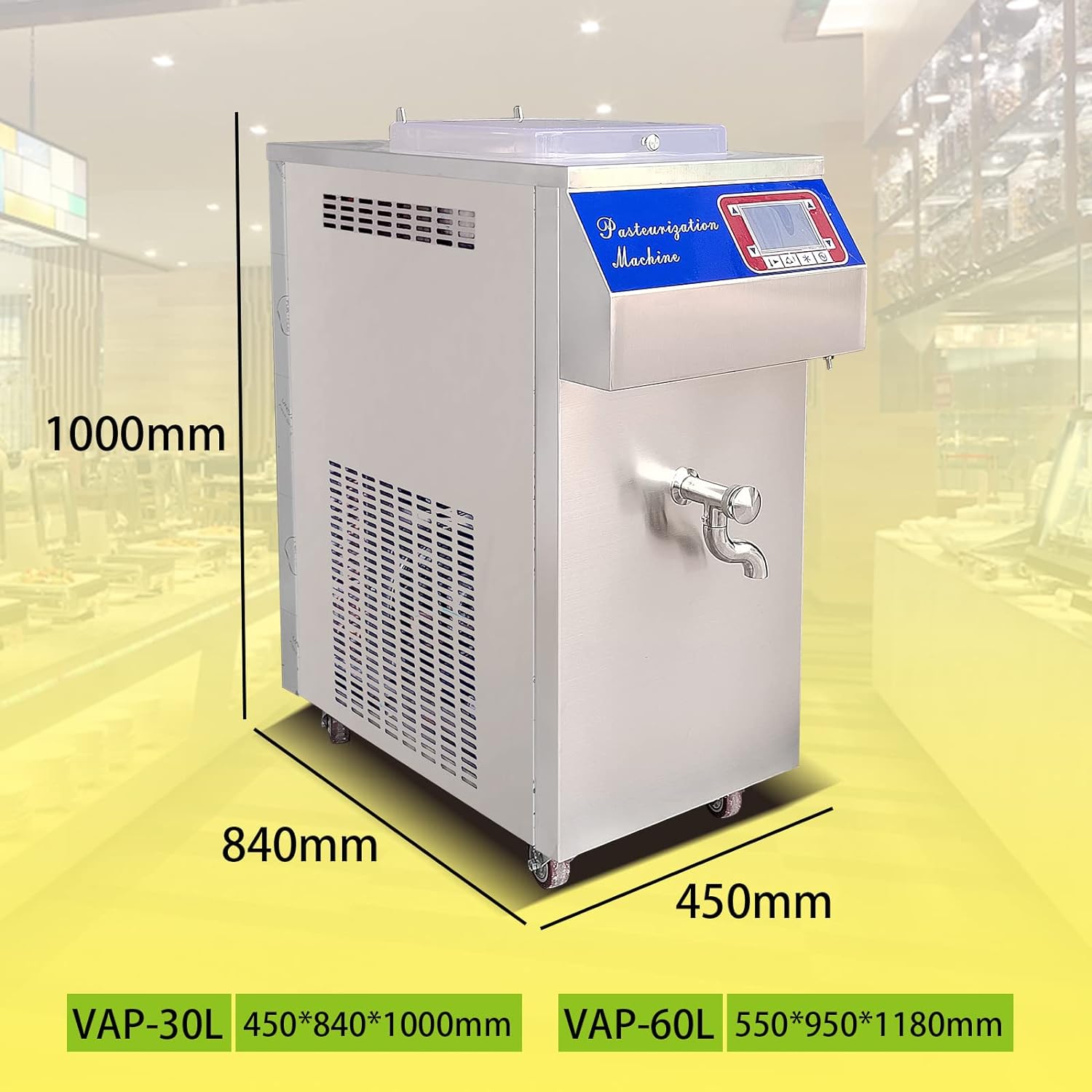 Ice Cream Aging Machine Homoge - Ice Cream Pasteurizer Machine 评论和价格