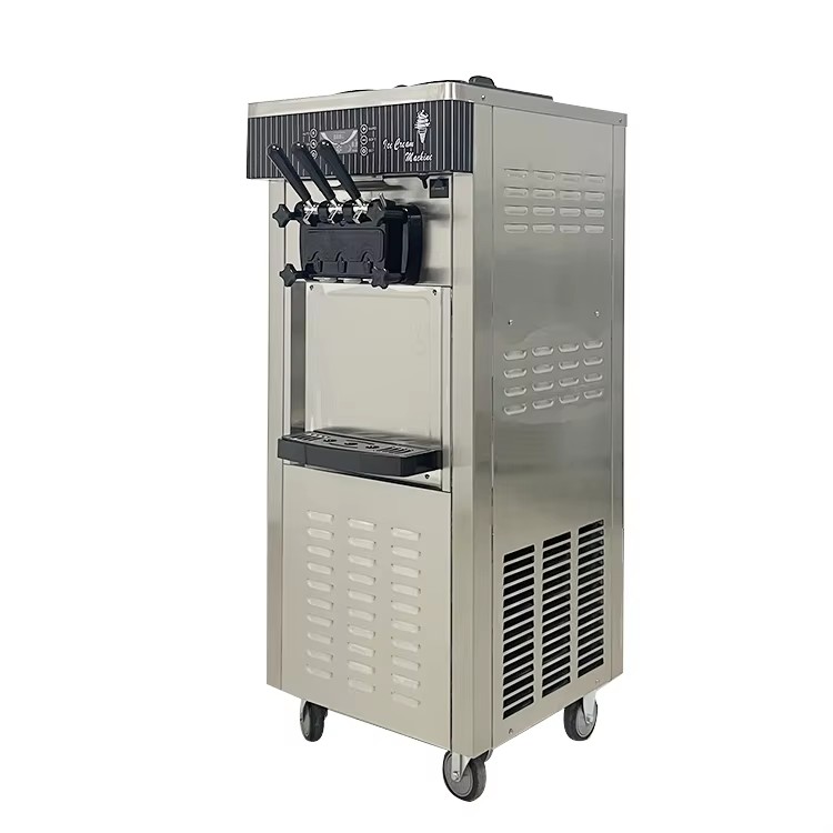 New High Quality Vertical Tabl - Soft Serve Ice Cream Machine 3 Flavor 评论和价格