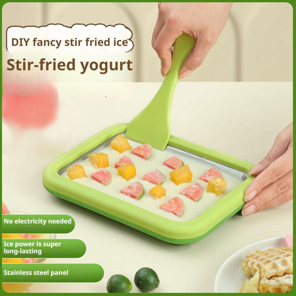 Ice Cream Roll Maker Machine W - Rolled Ice Cream Machine Fried Plate 评论和价格