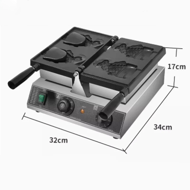 Commercial Electric 2pcs Open  - Ice Cream Cone Maker Commercial 评论和价格