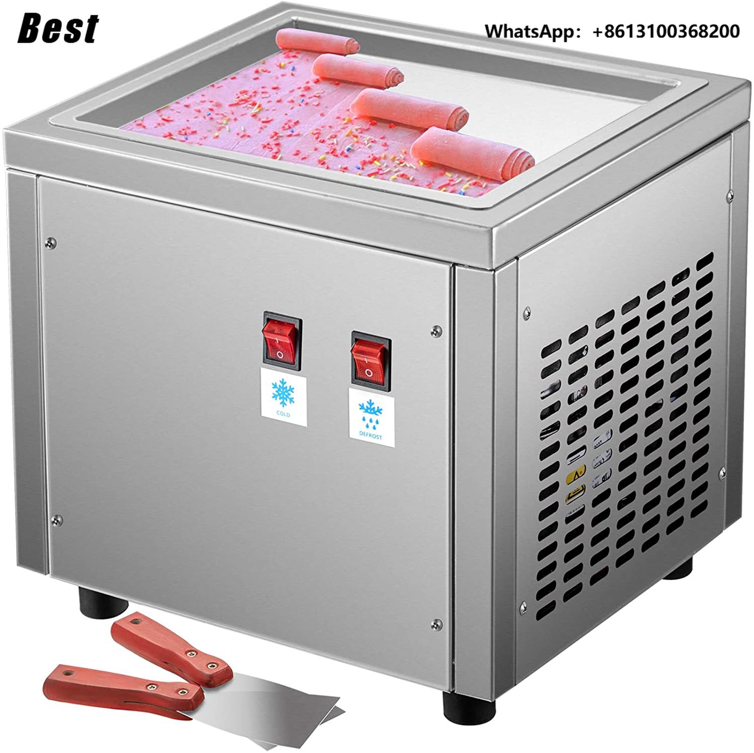 CHKJ  Time-limited Rolled Frie - Rolled Ice Cream Machine Fried Plate 评论和价格