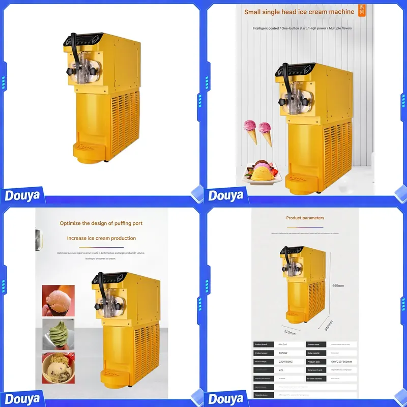 Commercial Fully Automatic Cou - Commercial Ice Cream Machine Countertop 评论和价格