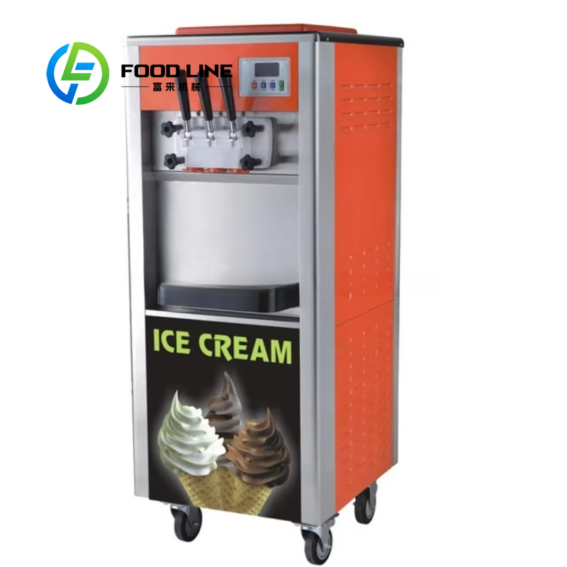 Customized Commercial 3 Flavor - Soft Serve Ice Cream Machine 3 Flavor 评论和价格