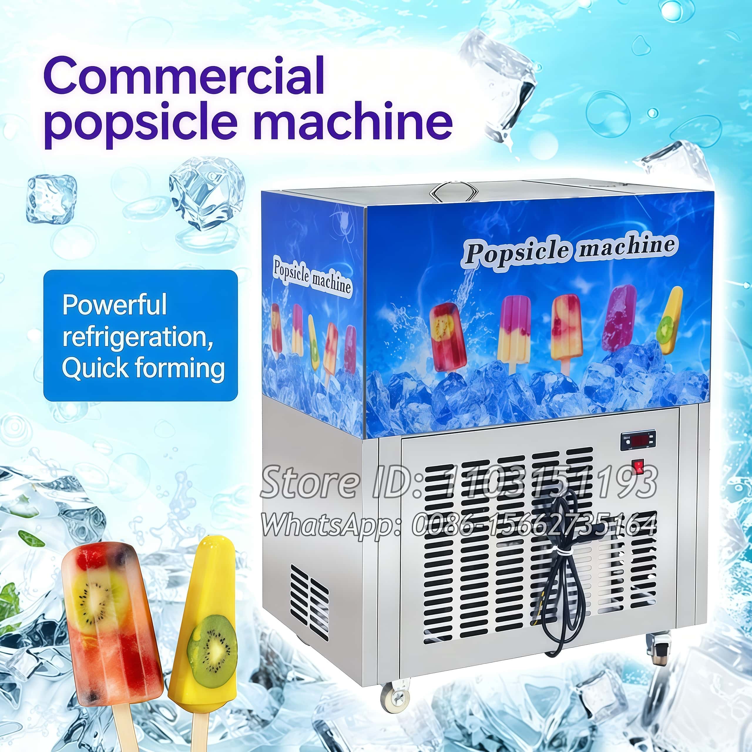 Commercial Many Molds Ice Crea - Commercial Popsicle Mold Maker Machine 评论和价格
