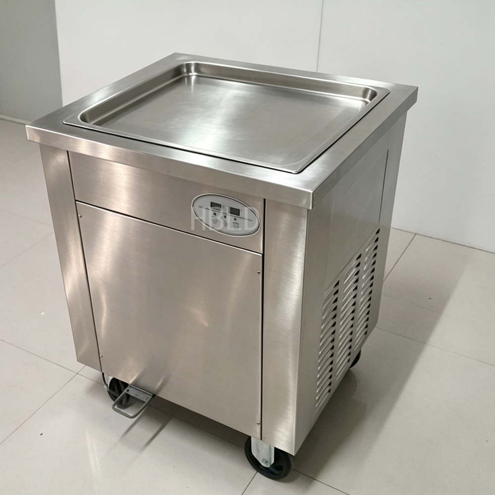 Dessert Fried Ice Cream Machin - Frozen Yogurt Machine Commercial 评论和价格
