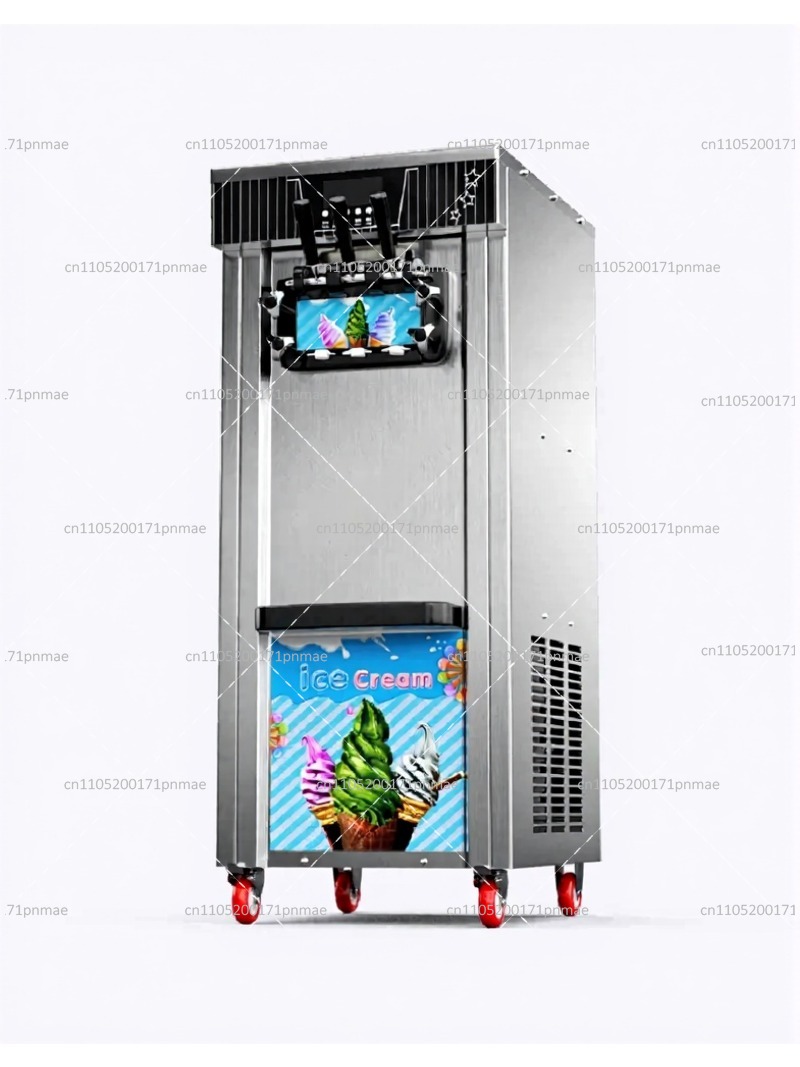 Commercial 3 Flavor Ice Cream  - Ice Cream Cone Maker Commercial 评论和价格