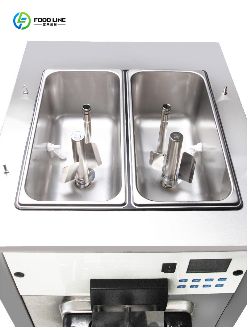 Twin Flavor Table Top Commerci - Frozen Yogurt Machine Commercial 评论和价格