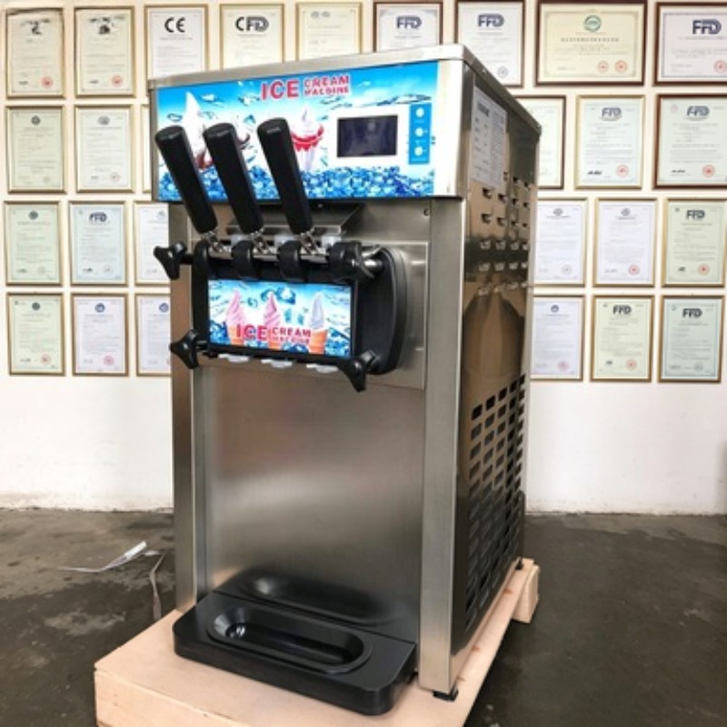 Hard Serve Ice Cream Maker Mac - Commercial Gelato Maker Machine 评论和价格