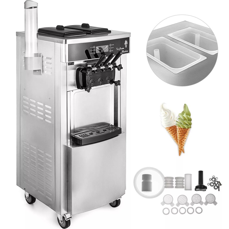 Hard Serve Ice Cream Maker Mac - Commercial Gelato Maker Machine 评论和价格