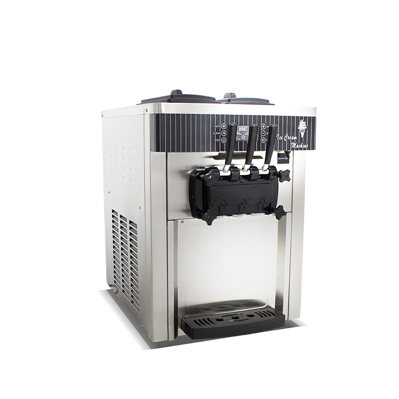 Commercial 3 Flavors Soft Serv - Commercial Ice Cream Machine Countertop 评论和价格