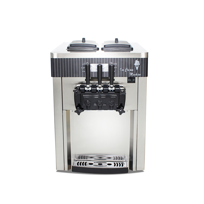 Commercial 3 Flavors Soft Serv - Commercial Ice Cream Machine Countertop 评论和价格