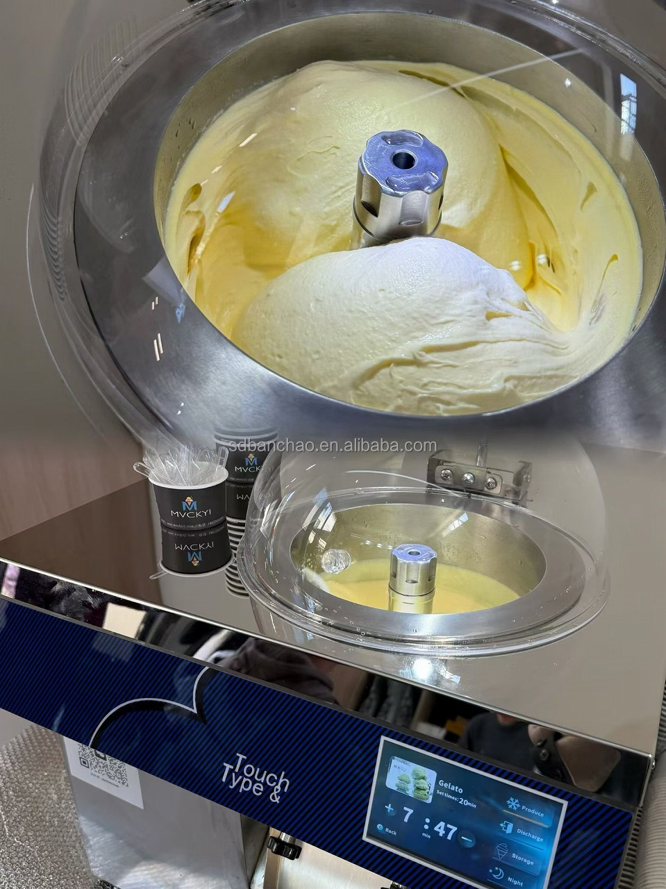 Commercial Hard Ice Cream Mach - Commercial Gelato Maker Machine 评论和价格
