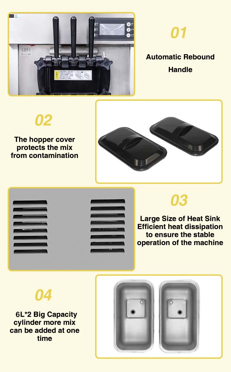 Desktop Mini Ice Cream Maker 1 - Commercial Gelato Maker Machine 评论和价格