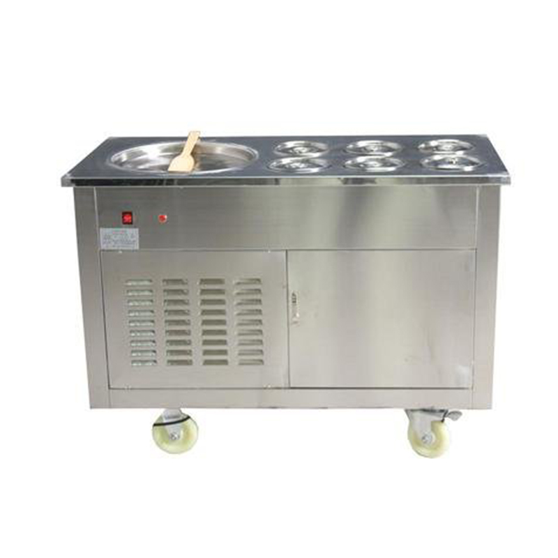 Single Pot Thick Cut Yogurt Ma - Rolled Ice Cream Machine Fried Plate 评论和价格