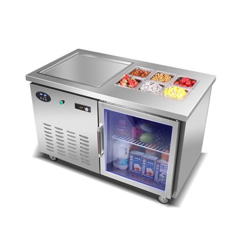 Single Pot Thick Cut Yogurt Ma - Rolled Ice Cream Machine Fried Plate 评论和价格