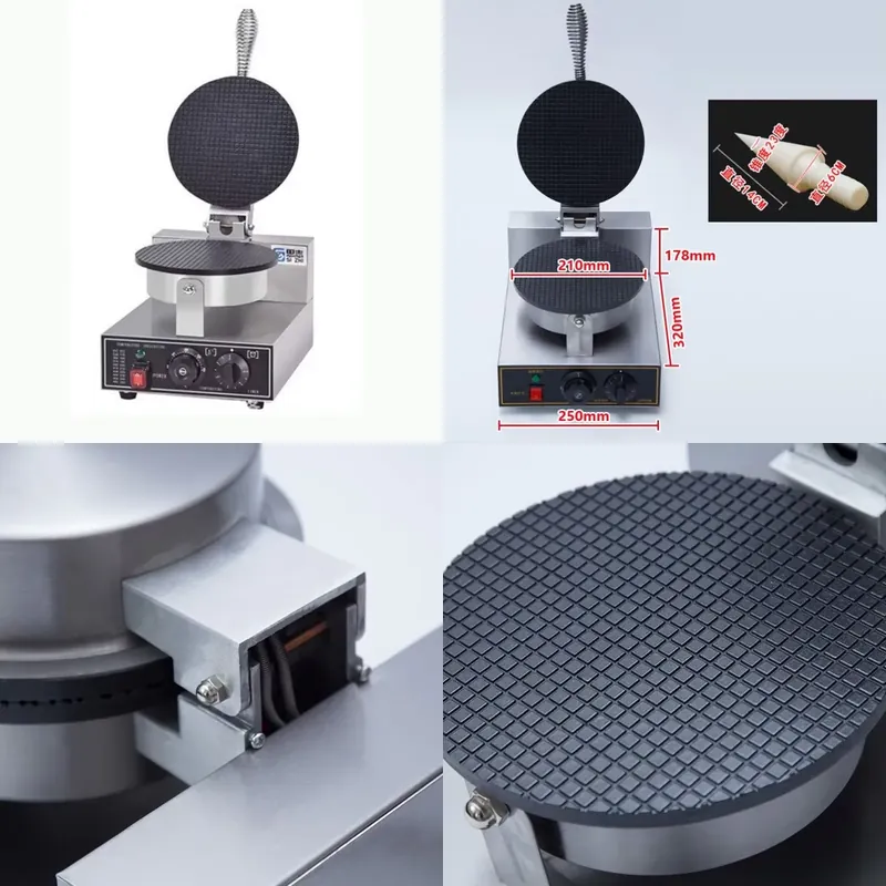 TEBAK Factory Snack Machines E - Ice Cream Cone Maker Commercial 评论和价格