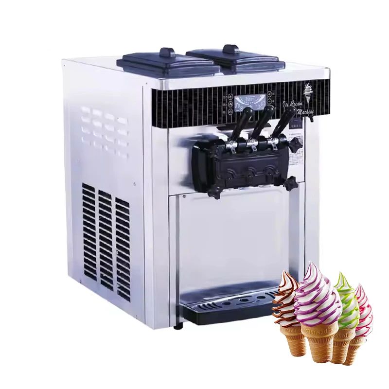 3-Flavor Countertop Soft Serve - Commercial Ice Cream Machine Countertop 评论和价格