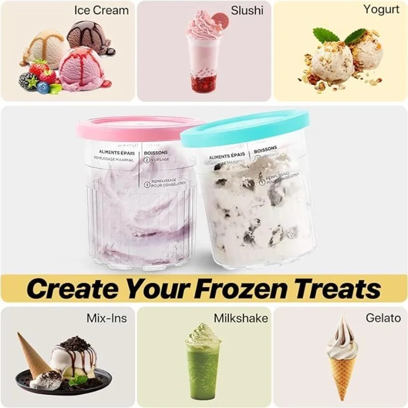 For Ninja NC500 NC501 Creami D - Soft Ice Cream Maker Machine Commercial 评论和价格