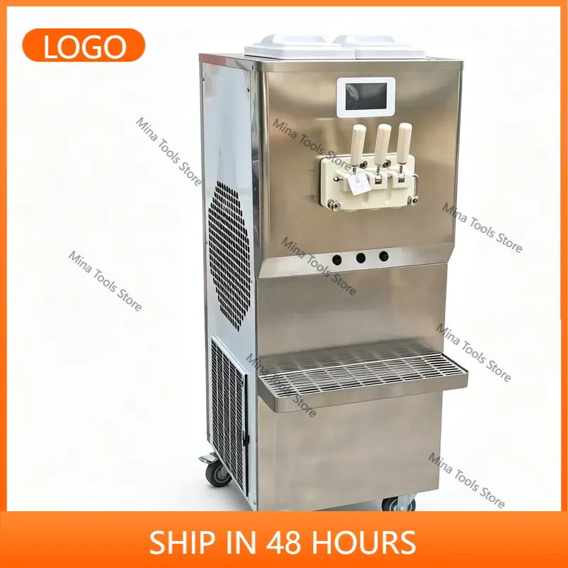 3-Flavor Commercial Soft Serve - Soft Serve Ice Cream Machine 3 Flavor 评论和价格