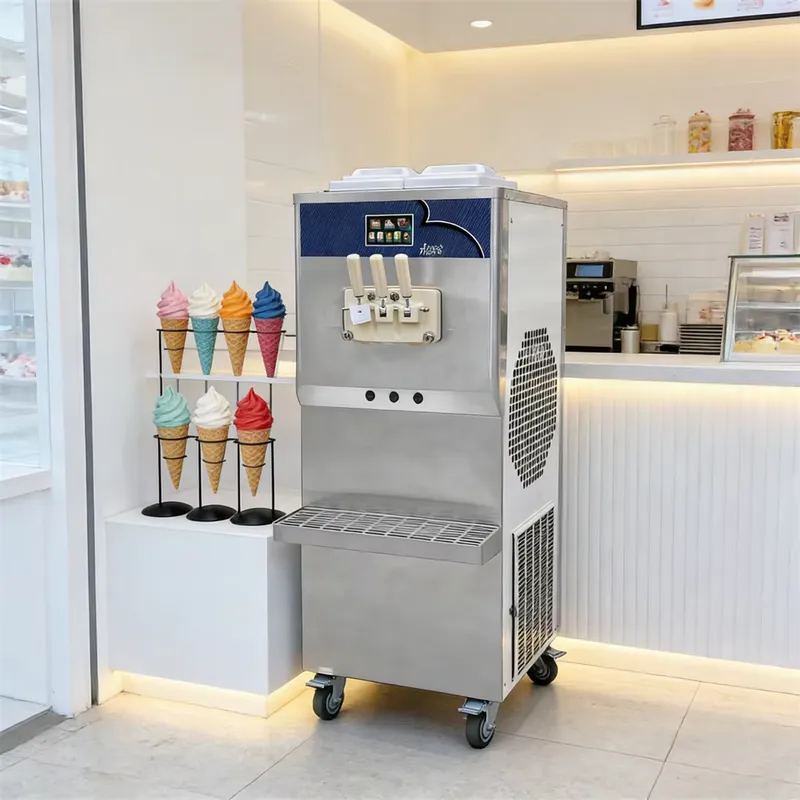 3-Flavor Commercial Soft Serve - Soft Serve Ice Cream Machine 3 Flavor 评论和价格