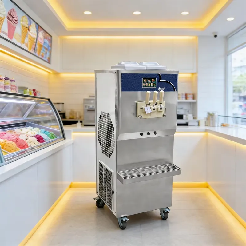 3-Flavor Commercial Soft Serve - Soft Serve Ice Cream Machine 3 Flavor 评论和价格