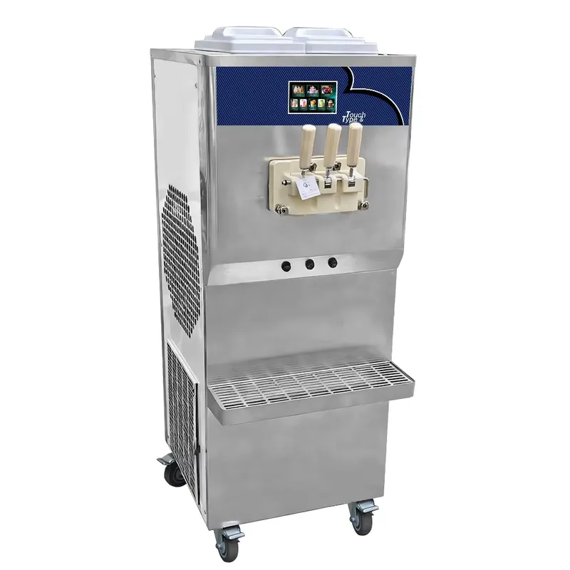 3-Flavor Commercial Soft Serve - Soft Serve Ice Cream Machine 3 Flavor 评论和价格