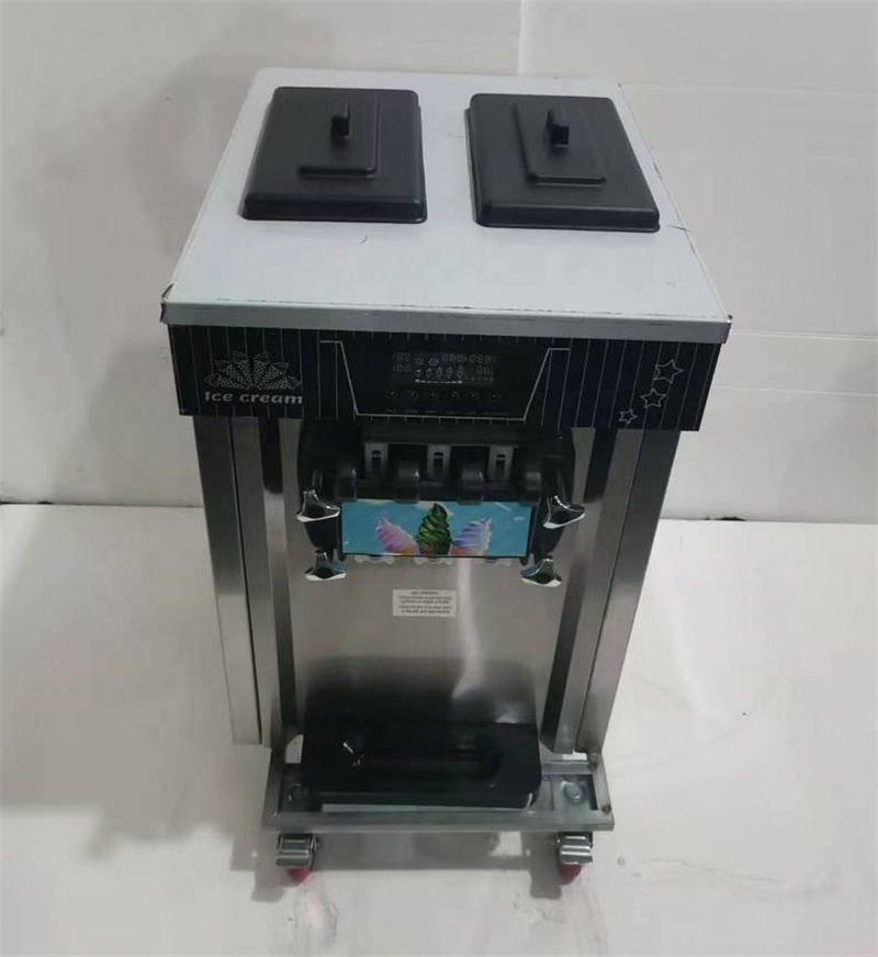 3 Flavors Commercial Soft Ice  - Commercial Ice Cream Machine Countertop 评论和价格