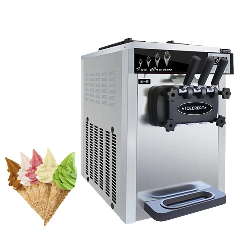Newly Arrived Soft Ice Cream M - Soft Serve Ice Cream Machine 3 Flavor 评论和价格