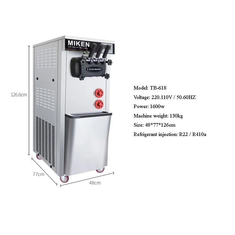 Commercial Countertop Automati - Commercial Ice Cream Machine Countertop 评论和价格
