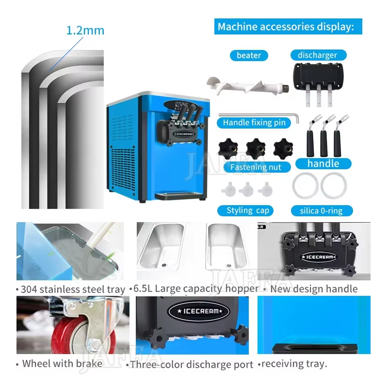 Commercial Soft Ice Cream Make - Commercial Ice Cream Machine Countertop 评论和价格