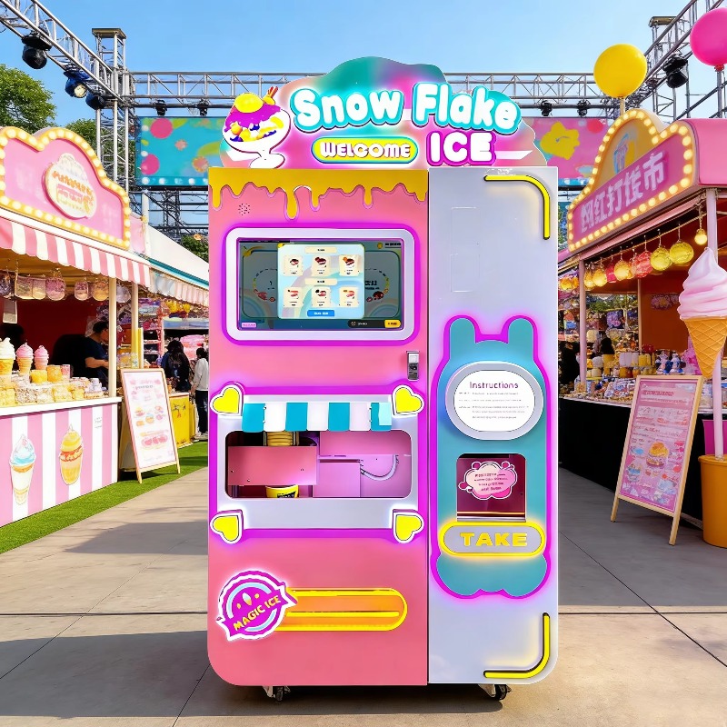 Commercial Automatic Snowflake - Ice Cream Cone Maker Commercial 评论和价格