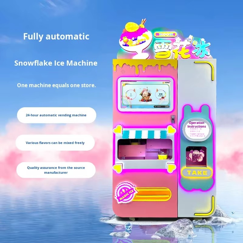 Commercial Automatic Snowflake - Ice Cream Cone Maker Commercial 评论和价格