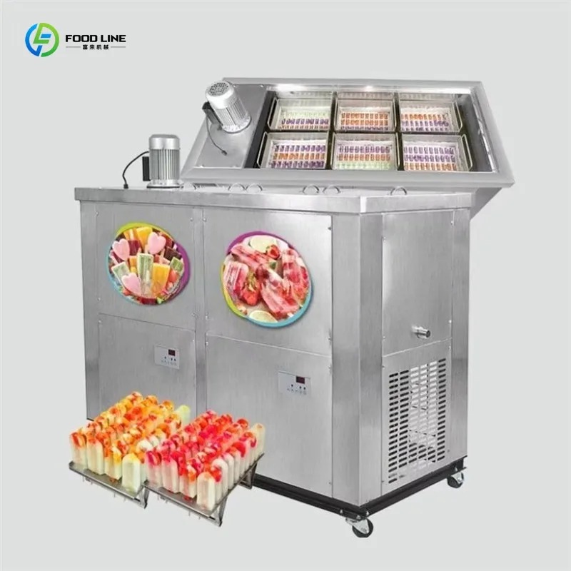Customized Two Molds Ice Popsi - Commercial Popsicle Mold Maker Machine 评论和价格