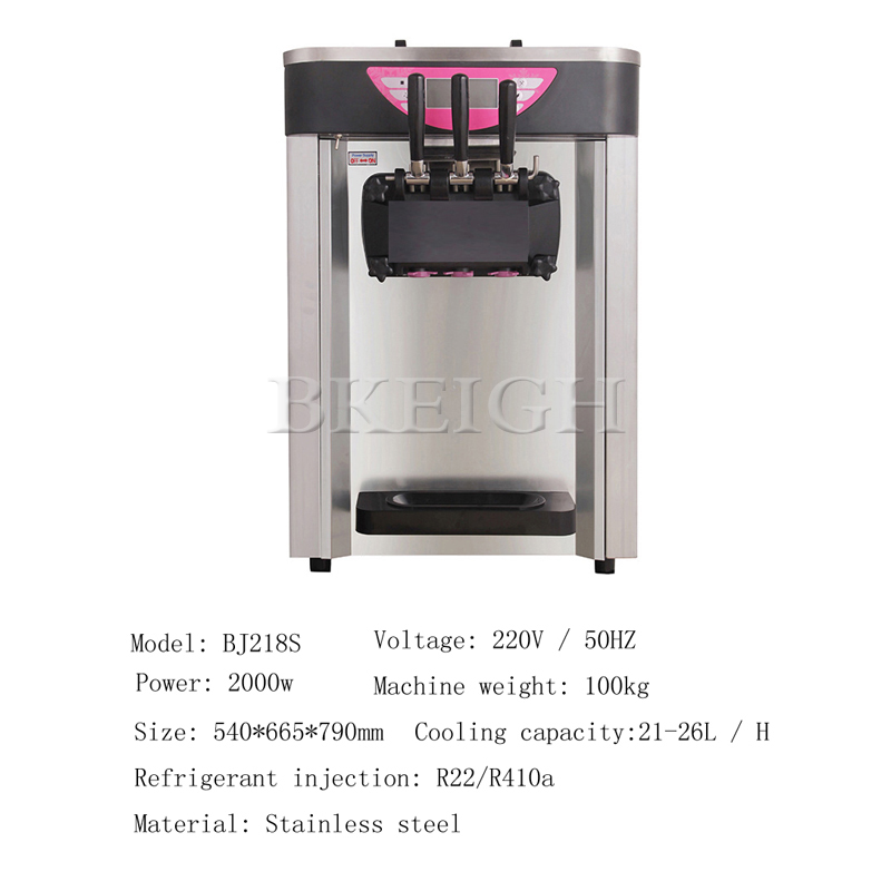 Commercial Triple Flavor Soft  - Commercial Ice Cream Machine Countertop 评论和价格
